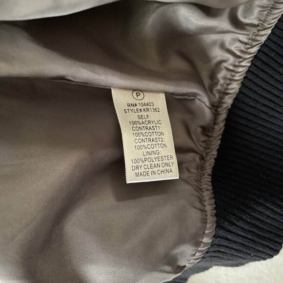 j.o.a. teddy bomber jacket - Picture 5 of 5